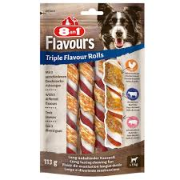 8IN1 TRIPLE FLAVOUR ROLLS CS X6PCS