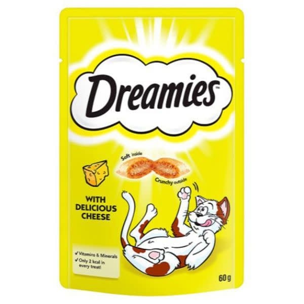 Dreamies Cheese. 60g