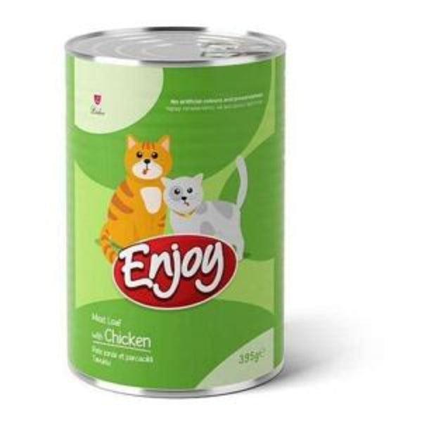 Enjoy Cat Adult Chicken Pâté 395g