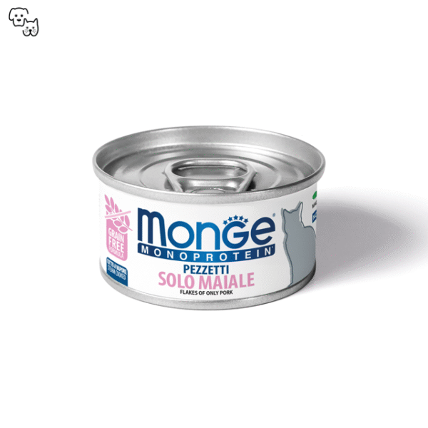 Monge Cat Flakes Only Pork 80g