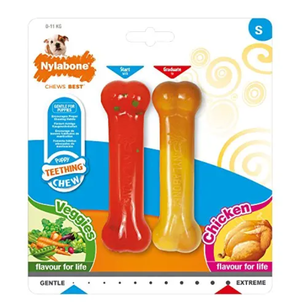 NYLABONE PUPPY TWIN PACK