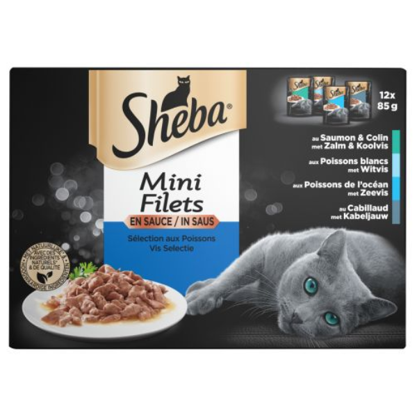 SHEBA FISH 12 PACK - (12X85G)