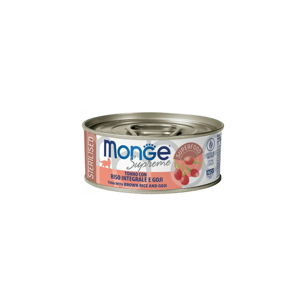 Monge Sterilised Supreme Tuna with Brown Rice & Goji Berries 80g
