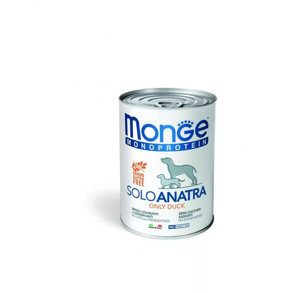 Monge Dog Solo Duck Pâté 400g