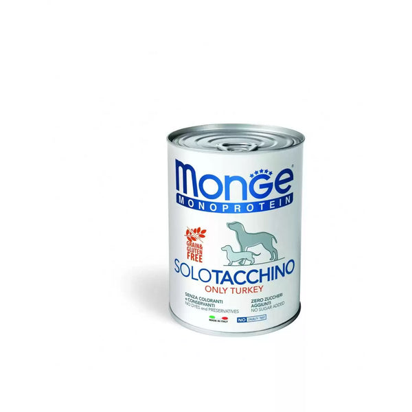 Monge Dog Solo Turkey 400g
