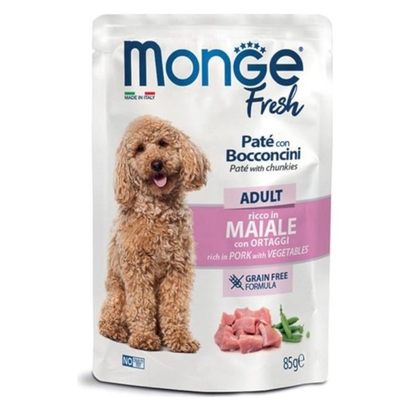Monge Fresh Dog Pork with Vegetables 85g
