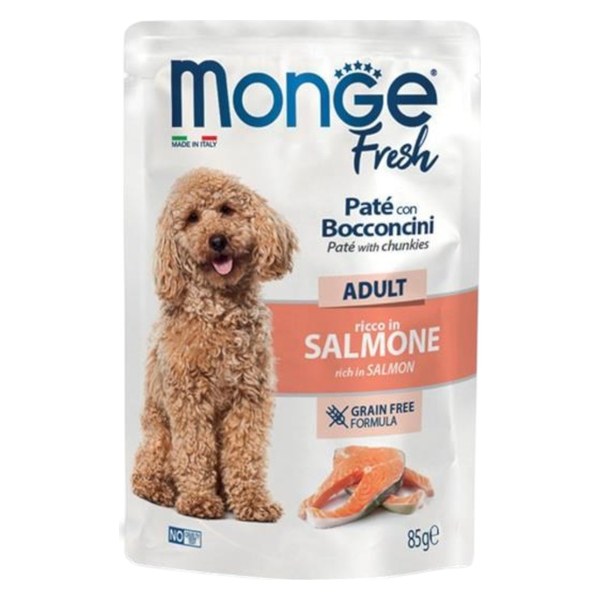 Monge Fresh Dog Salmon 85g