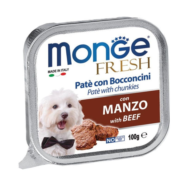 Monge Fresh Dog Beef 100g