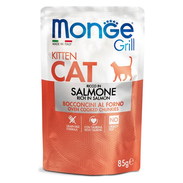 Monge Kitten Grill Salmon 85g