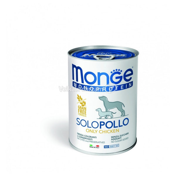 Monge Dog Solo Chicken 400g