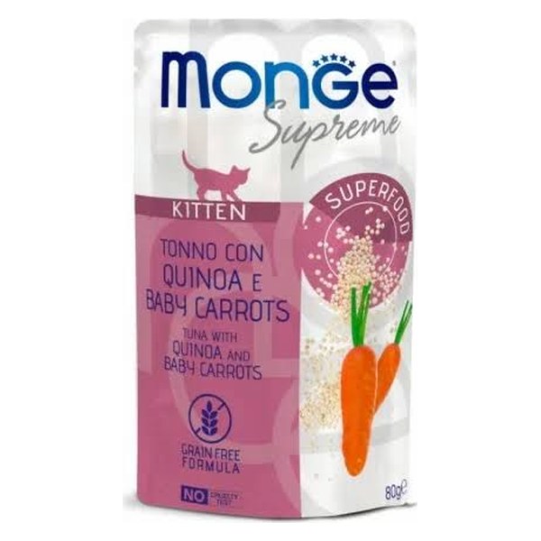 Monge Kitten Supreme Tuna with Quinoa & Baby Carrots 80g