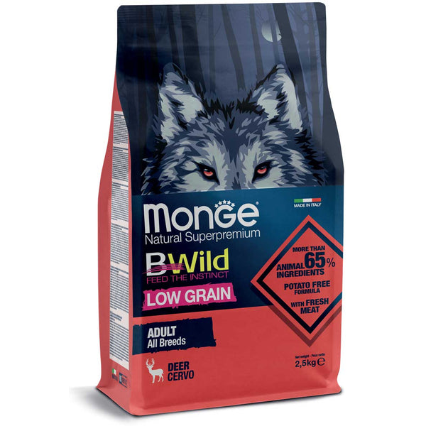 Monge BWild Adult Dog Deer 2.5kg