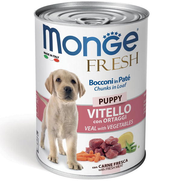 Monge Fresh Puppy Veal with Vegetables 400g