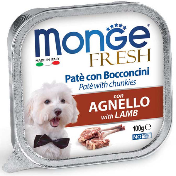 Monge Fresh Dog Adult Lamb 400g