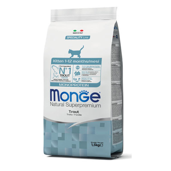 Monge Kitten Monoprotein Trout 400g