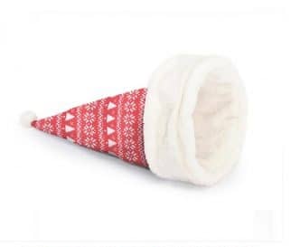 AH932/A XMAS HAT CAT BED 28X62CM