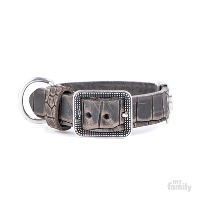 TUCSON LEATHER COLLAR 37-50CM