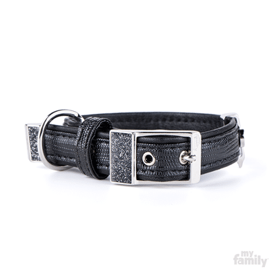 ST TROPEZ LEATHER COLLAR 30-40CM