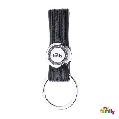 MF1088 BLACK SAINT TROPEZ KEYRING