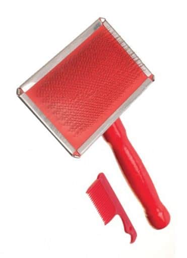 B790A CHROME SLICK BRUSH COMB SMALL