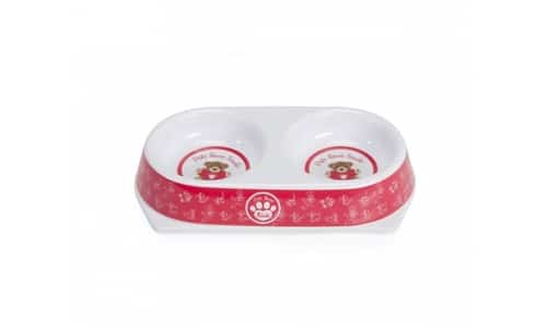 T3015 TRUDI DOUBLE MELAMINE BOWL 2 X 180 ML