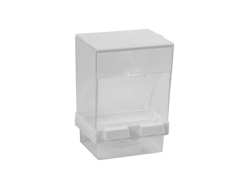 PLASTIC SEED FEEDER 10.5X8.2X14.5CM