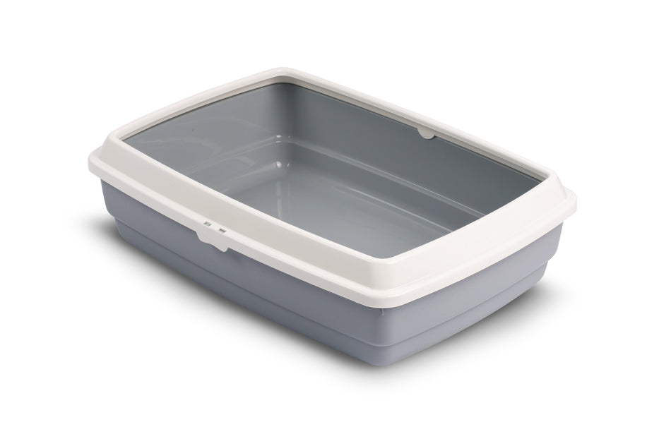 CAT LITTER TRAY XL W/RIM