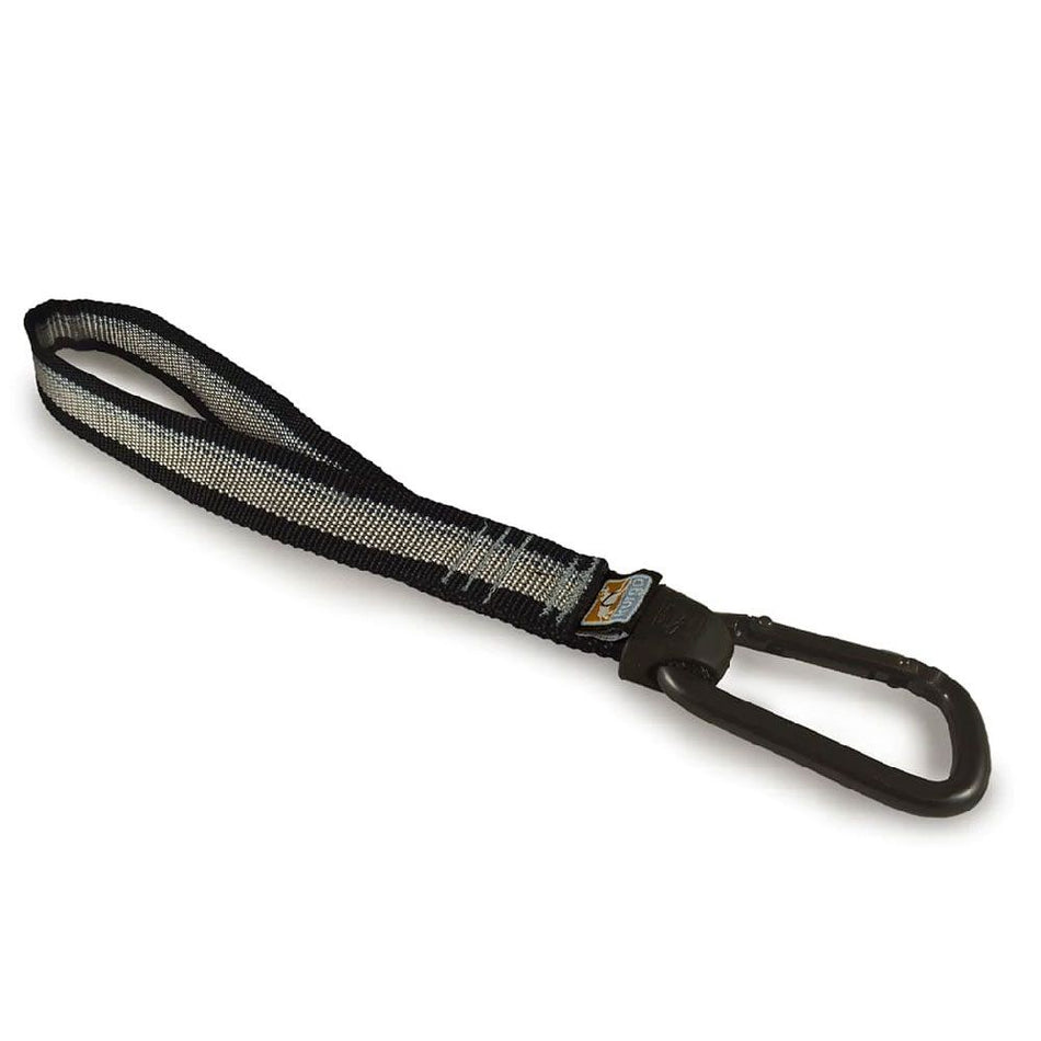 VEHICLE SEATBELT TETHER BACK/SILVER