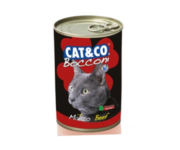 CAT&CO CHUNKS BEEF 405GR