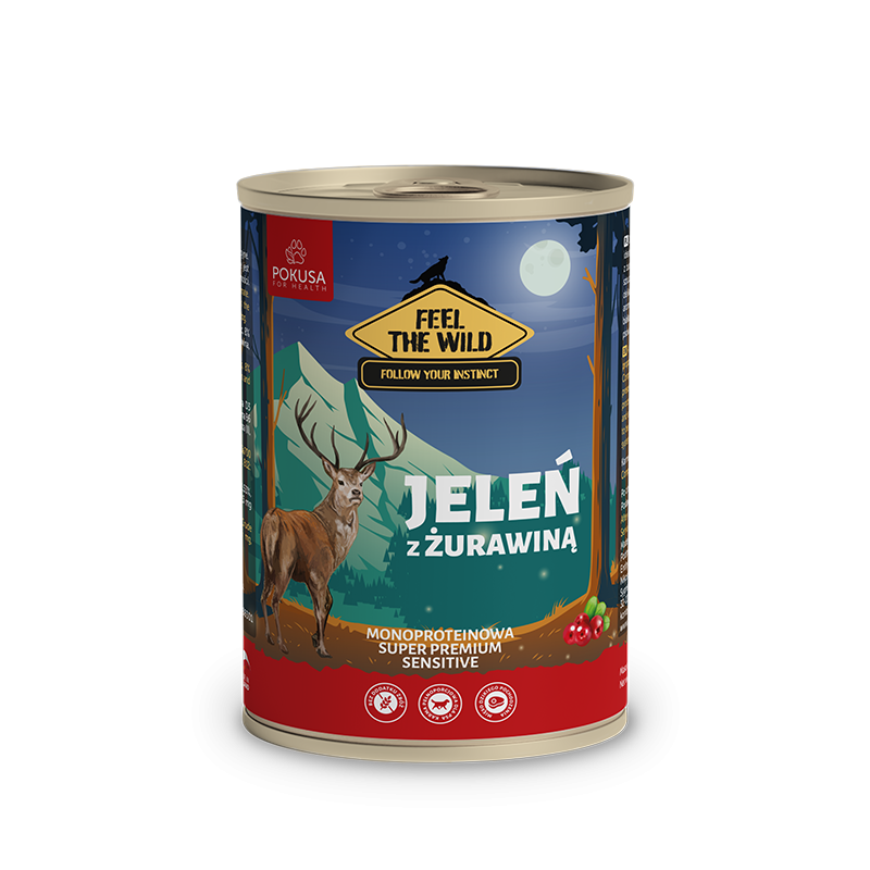 KARMA MOKRA FEEL THE WILD DEER 400G