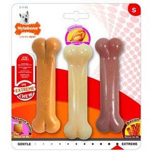 NYLABONE MODERATE CHEW VALUE PACK SMALL