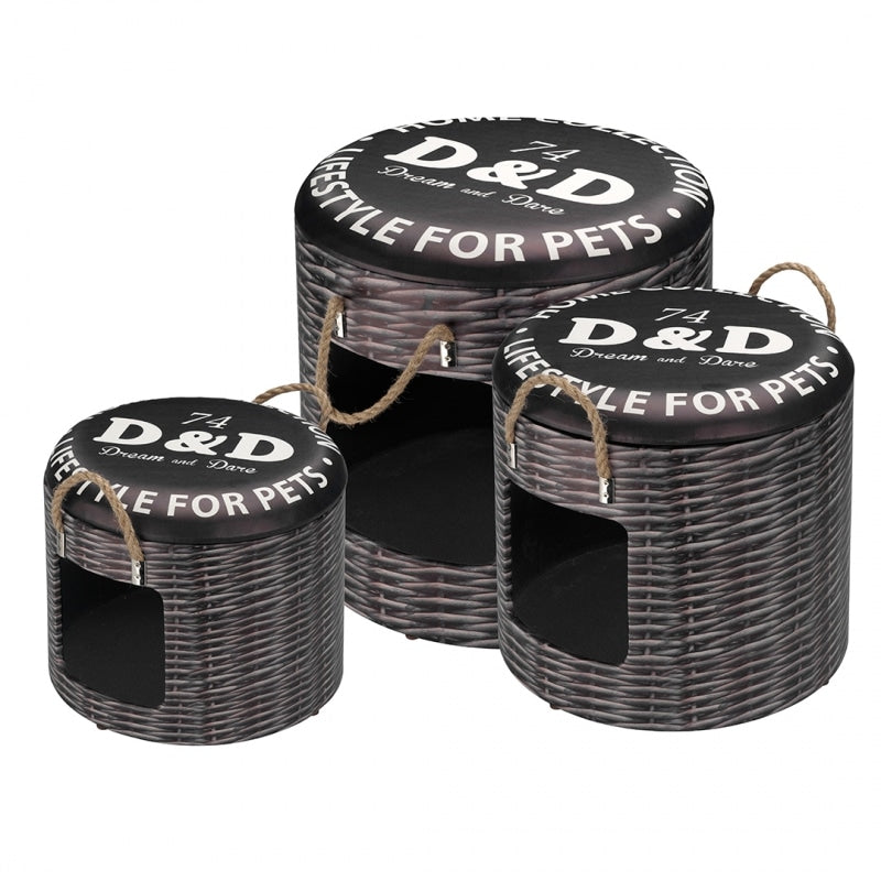 PETBOX RATTAN SMALL 30X26CM