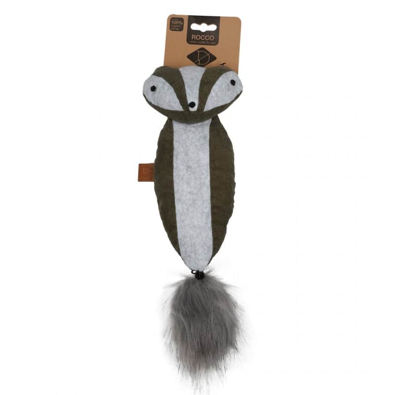 CAT TOY ROCCO CATNIP CUDDLE CHENILLE
