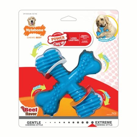 NYLABONE EXTREME CHEW BONE BEEF LARGE