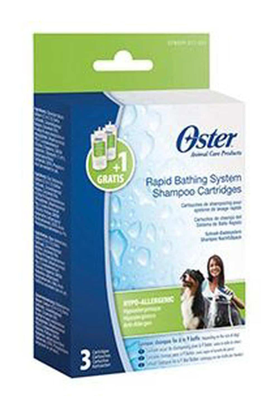 OSTER HYPO-ALLERGNIC SHAMPOO 3 PACK