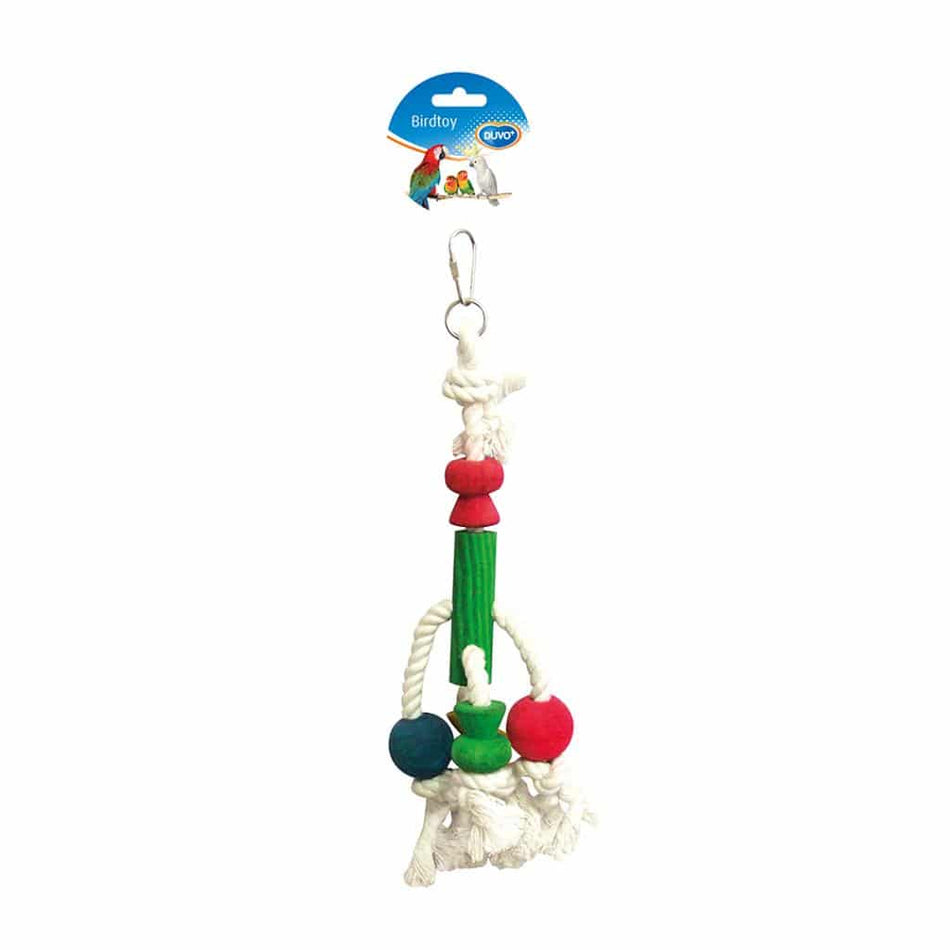 DUVO BIRDTOY WOODEN CUBES M/33CM