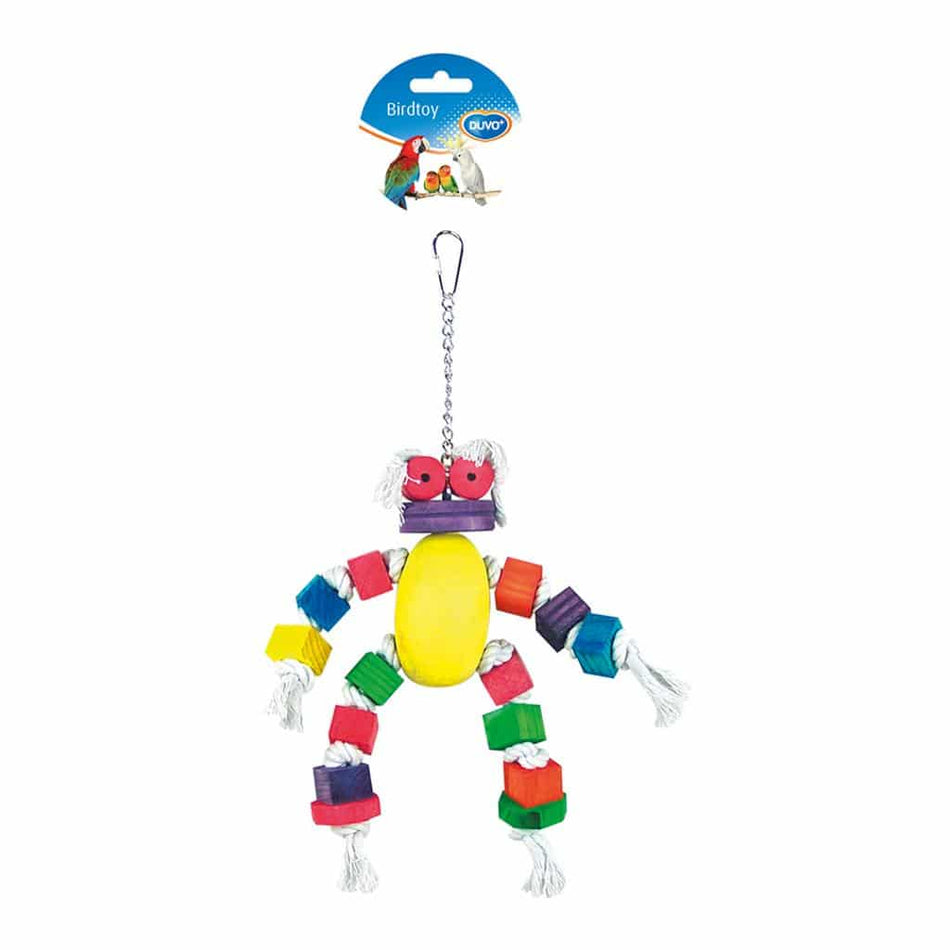 DUVO BIRDTOY WOODEN CUBES DOLL M/33CM