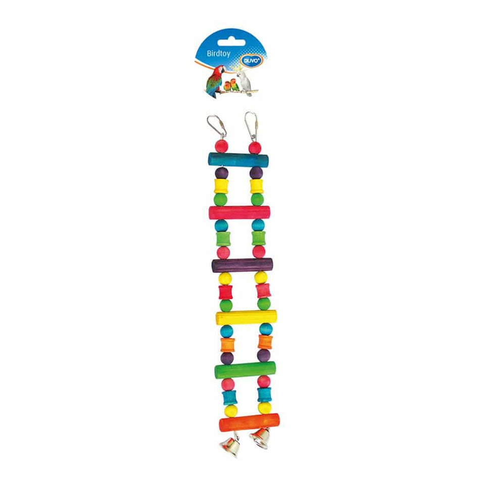 DUVO BIRDTOY LADDER W/ BELL M/35