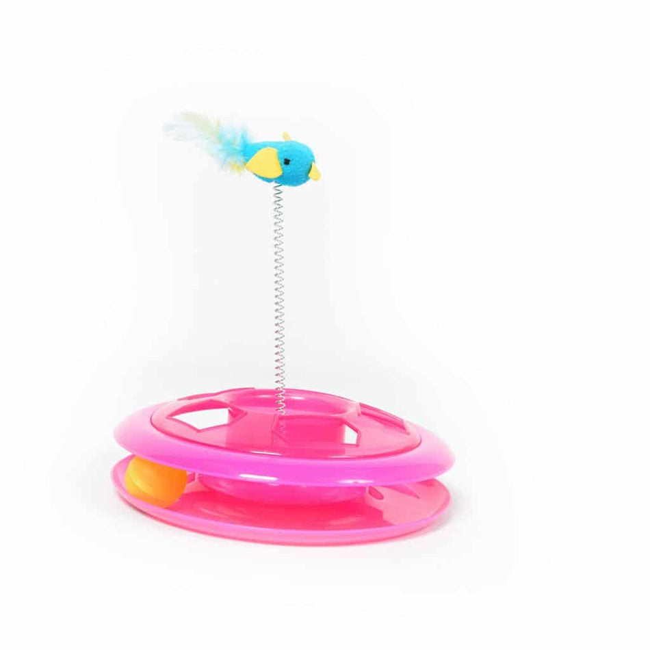 DUVO CATTOY HAPPY HOOP 26CM PINK