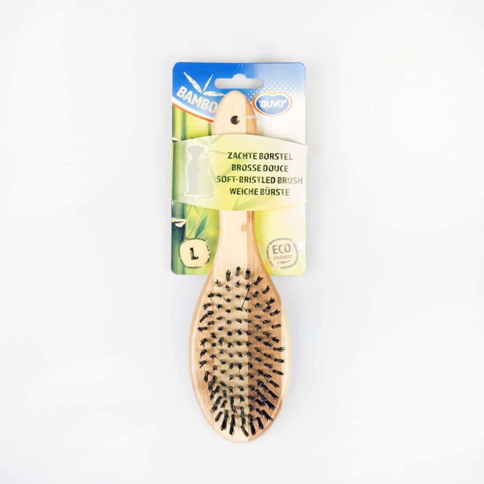 DUVO BAMBOO SOFT BRISTLED BRUSH LARGE