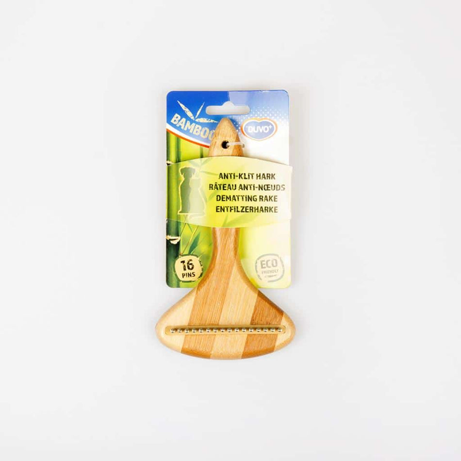 DUVO BAMBOO DEMATTING RAKE 31PINS