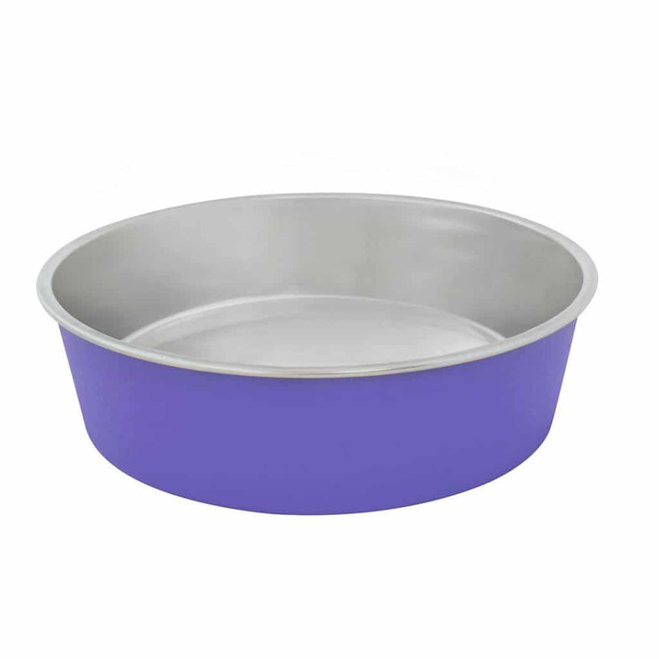DUVO FEEDING BOWL MATTE FIX PURPLE 12.8CM