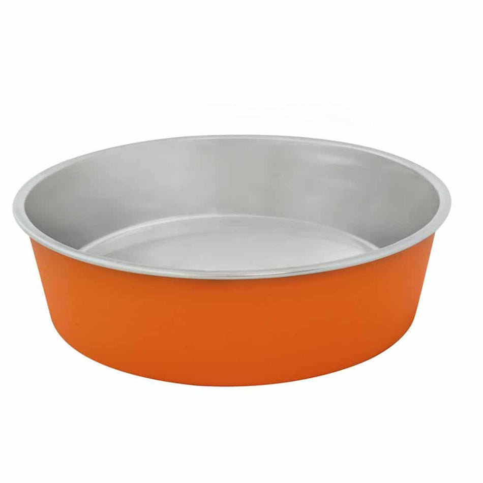 DUVO FEEDING BOWL MATTE FIX ORANGE11.1CM