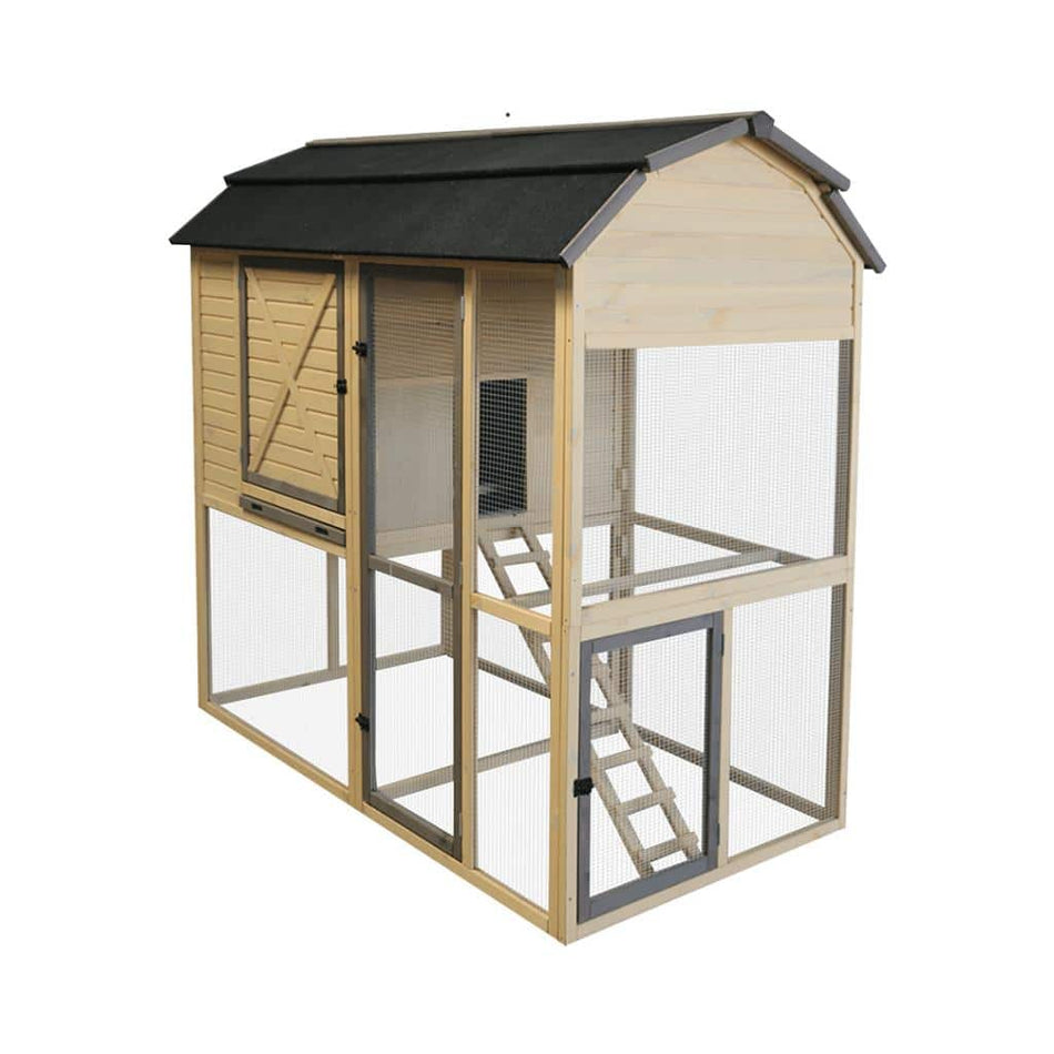 WOODLAND MANSION COUNTRY CHICKEN COOP