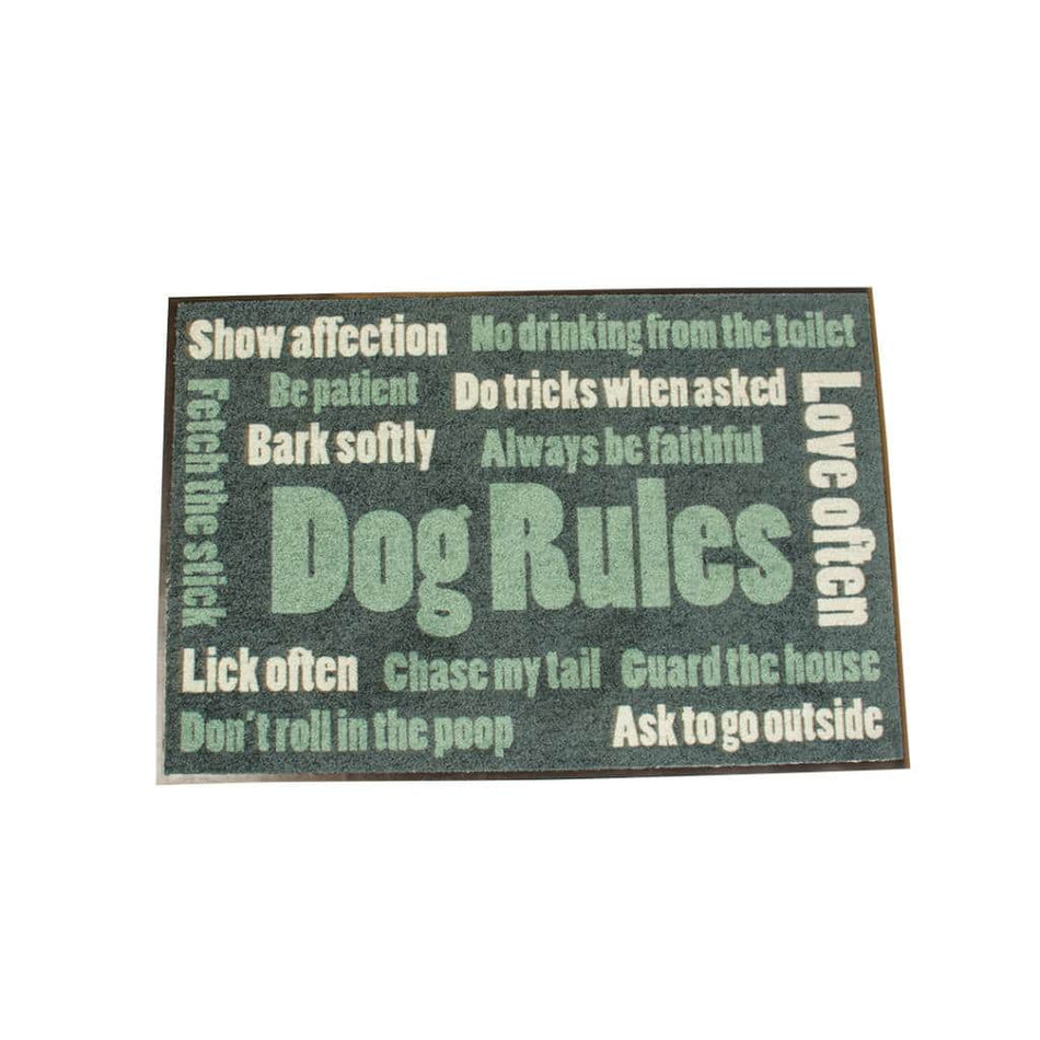 DUVO+ MAT INDOOR DOGS HAVE RULES
