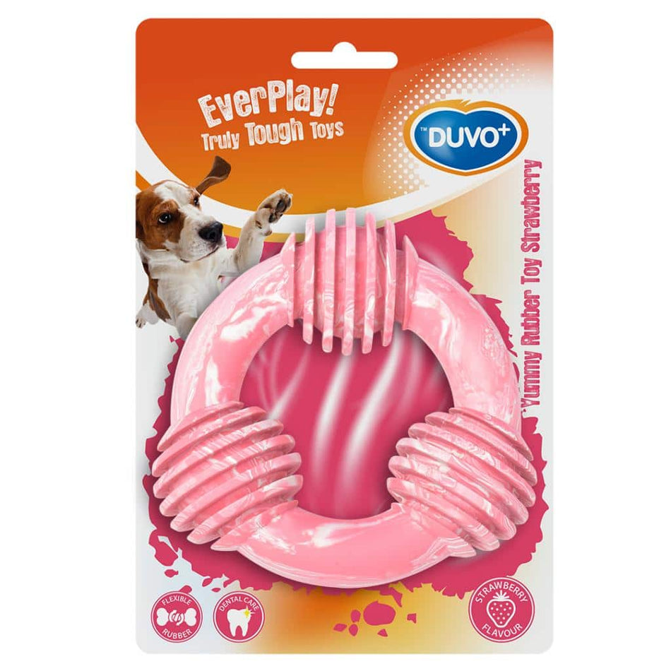 YUMMY RUBBER O-TOY STRAWBERRY
