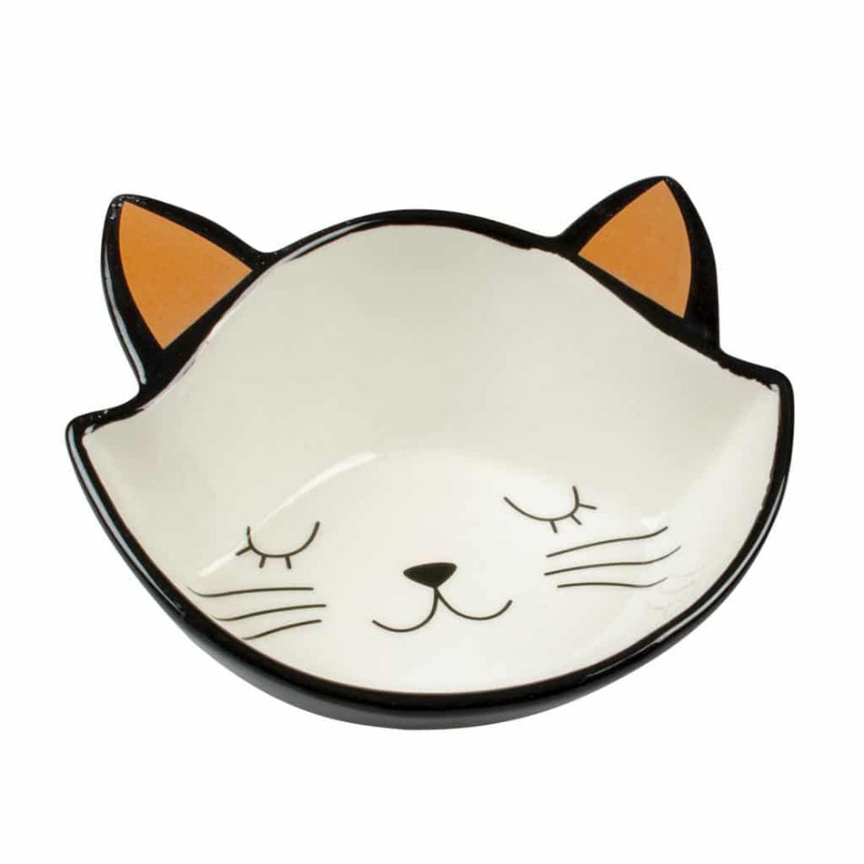 DUVO FEEDING BOWL STONE KITTY FACE 200ML