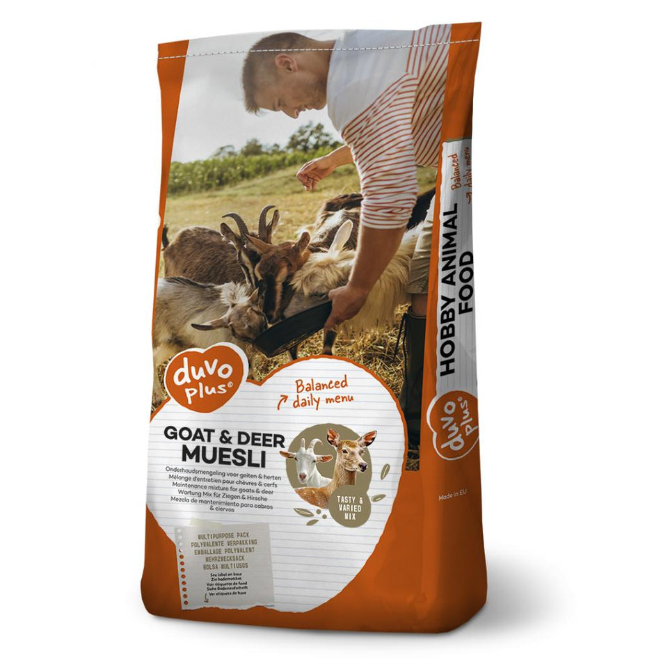 DUVO PLUS GOAT AND DEER MUESLI 18KG