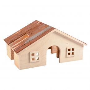 DUVO + SMALL ANIMAL WOODEN VILLA