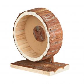 DUVO + WOODEN ACTIVITY WHEEL IN BARK